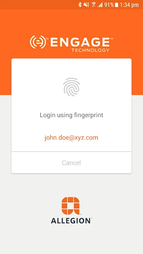 Allegion ENGAGE screenshot 1