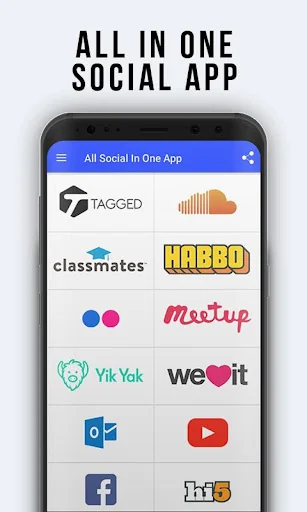 Social Media All In One App
