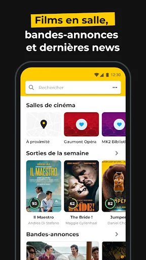 Allociné, les films au cinéma screenshot 2
