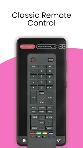 Remote for Haier Smart TV