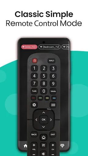 Remote for Hisense Smart TV