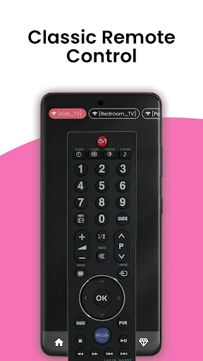 Remote for Hitachi Smart TV