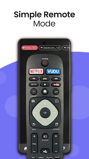 Remote for Philips Smart TV screenshot 1