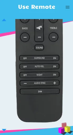 Remote for Philips Sound Bar