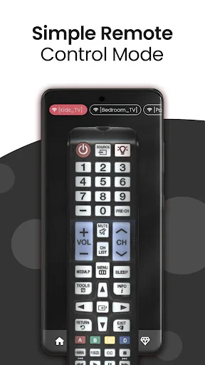 Remote for Samsung Smart TV