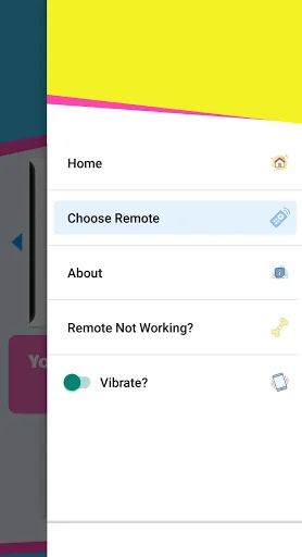 Remote for Sharp Smart TV