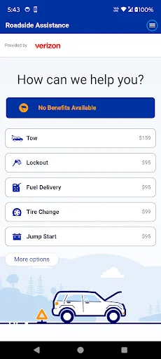 Verizon Roadside Assistance screenshot 2