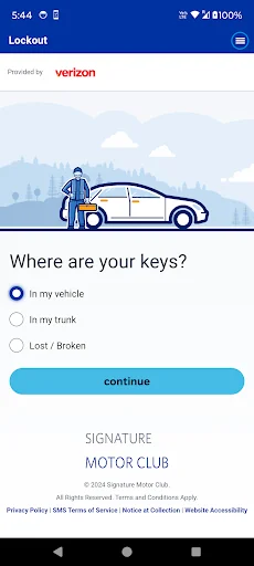 Verizon Roadside Assistance screenshot 3