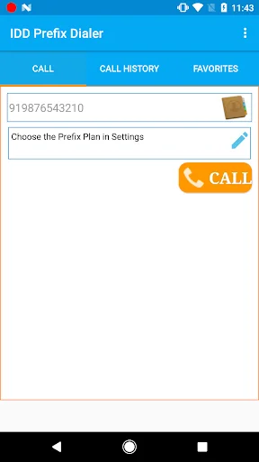 IDD Prefix Dialer (IDD/ISD)