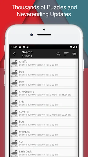 GridSwan (Nonogram Puzzles) screenshot 2