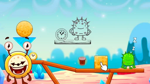 Alarmy: wake up monster puzzle