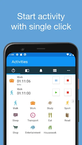 aTimeLogger - Time Tracker screenshot 1