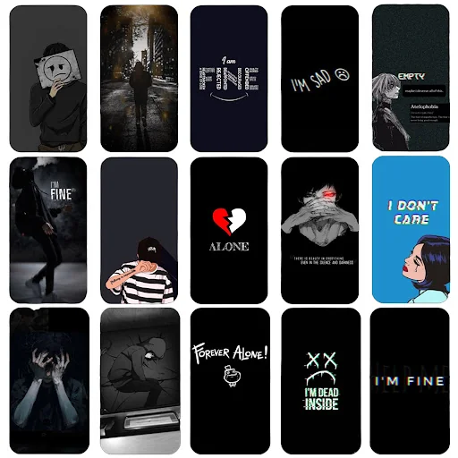 Sad Wallpaper screenshot 3