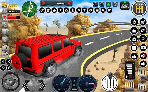 Mountain Climb Drive Car Game screenshot 1
