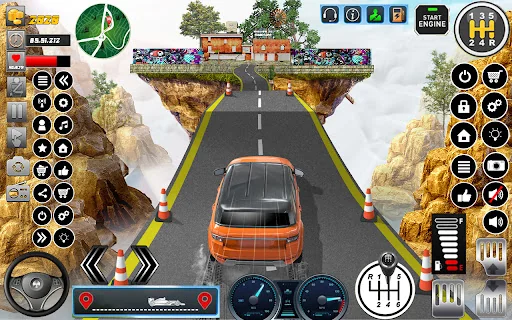 Mountain Climb Drive Car Game screenshot 3