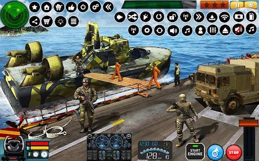 US Army Hovercraft Simulator screenshot 2