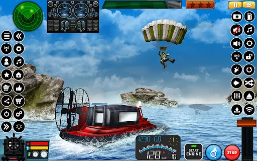 US Army Hovercraft Simulator screenshot 4