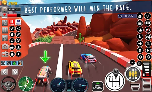 Mini Adventure Car Racing Game