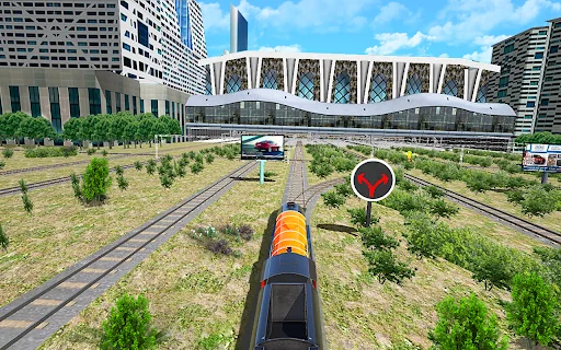Hitech City Train Simulator screenshot 1