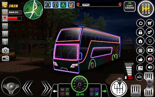 Uphill Bus Game Simulator screenshot 1