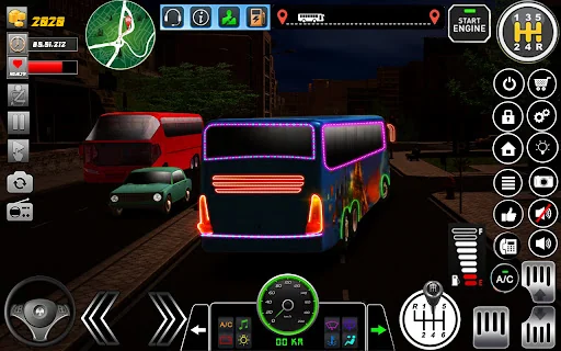 Uphill Bus Game Simulator screenshot 2