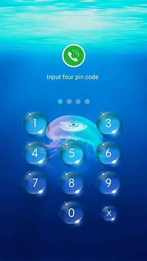 AppLock Theme - Jellyfish