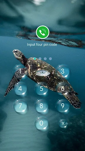 AppLock Theme - SeaTurtle
