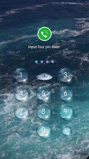 App Lock Live Theme - Wave
