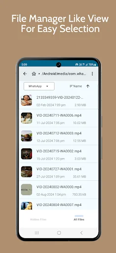 Hide Images,Videos And Files screenshot 1