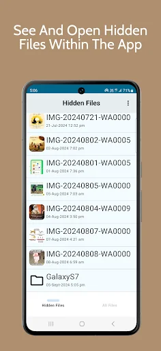 Hide Images,Videos And Files screenshot 3