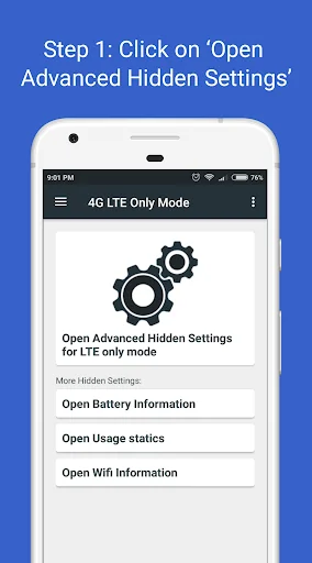 4G LTE Only Mode screenshot 1