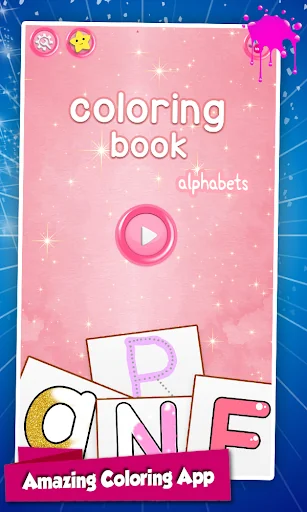 Alphabets Coloring book screenshot 1