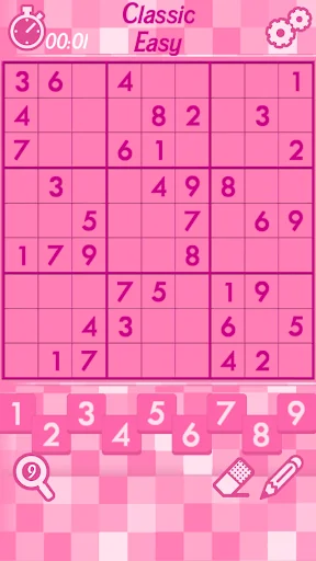 Pink Sudoku - Snap & Play screenshot 2