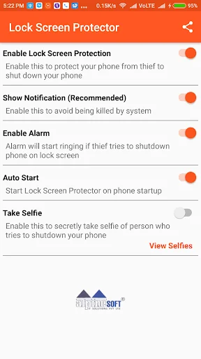 Lock Screen Protector