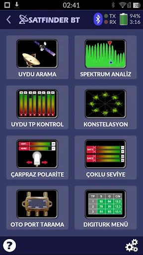 SATFINDER BT DVB-S2