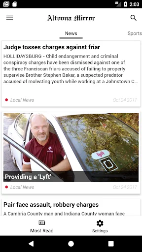 Altoona Mirror screenshot 1