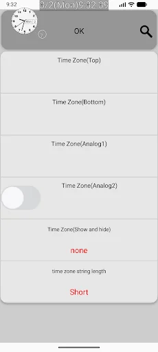 Always visible clock screenshot 2