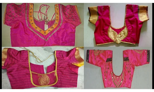 Trendy Stitching Blouse Design