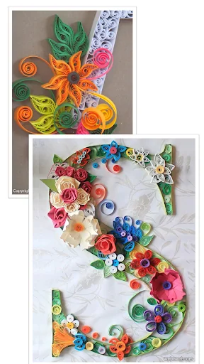 Quilling Art Design Gallery