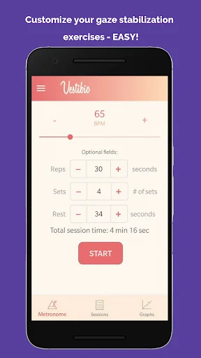 Vestibio - Metronome App for V