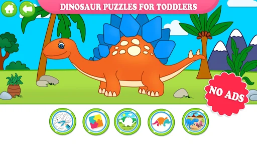 Dinosaur Puzzles for Kids screenshot 1