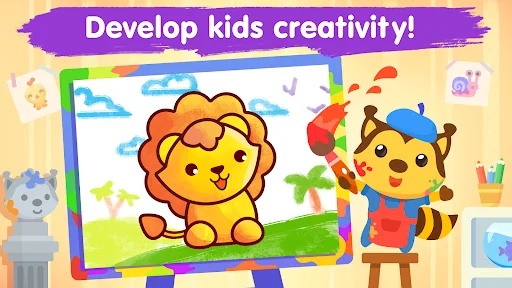 Coloring games for kids age 2