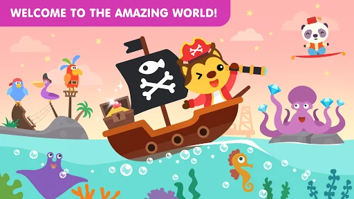 Boat and ship game for babies