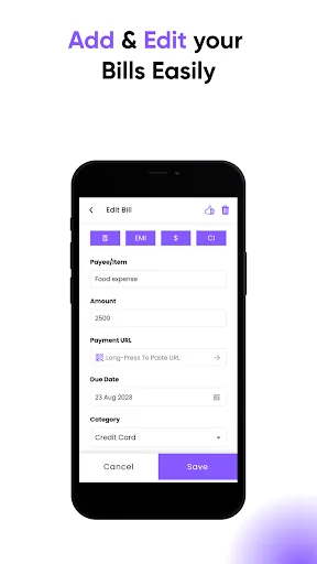Bills Reminder screenshot 3