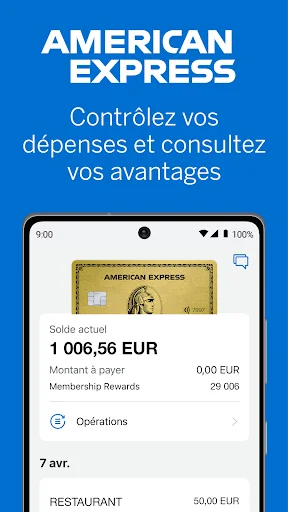 Amex France screenshot 1