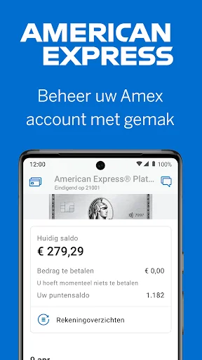 Amex Nederland screenshot 1