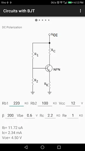 Electronic Circuit Calculation screenshot 1