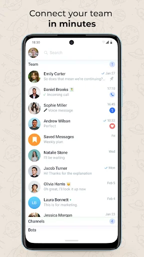 amo | team messenger screenshot 1