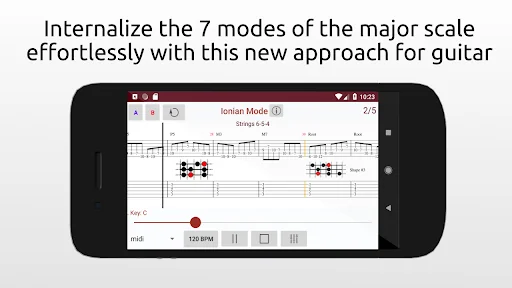 iGuitar Major Scale Modes Lite