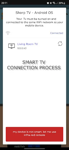 Remote For Sharp TV -WiFi/IR screenshot 3